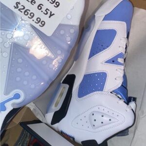Jordan White and Blue High-Tops